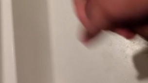 Horny before getting in the shower...wait for the cumshot