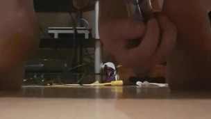 Fucking myself with 2 dildos