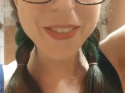 Wetting My Panties In A Restaurant Washroom 16/16