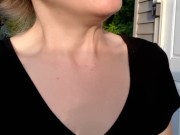 Practicing my Distance Peeing Outside 1/16