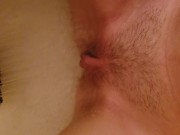 Playing in the shower