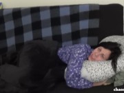 Ex Girlfriend Nicole in Pajamas Playing with Tits 5/16