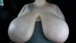Oiling My Fat Tits. DAYTONA HALE BBW