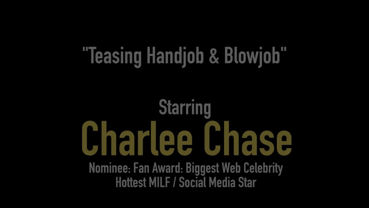 Cock Stroking Cougar Charlee Chase Gives You A Handjob! - Big Ass