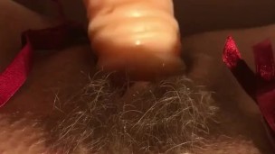 Incredibly sexy video of woman using her DILDO!