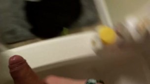 Solo Male Shower Jerk Off And Cumshot With Male Moaning