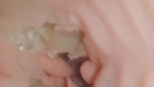 dentro de una deliciosa vagina