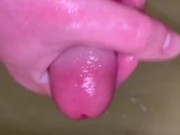 Busting a nut in the shower 4K
