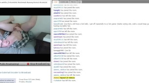Self Facial on Chaturbate! Webcam Screen Recording, Hard after Cumming