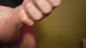 deep cock sounding close up