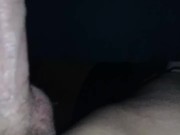 Creams all over cock and then nice money shot at the end 12/16