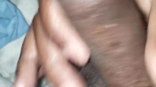 Stroking my cock
