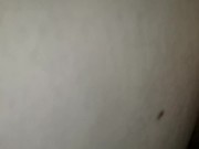 Fucking my pregnant wife cowgirl + reverse cowgirl, creampied and pisses! 9/16