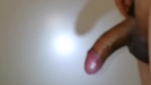 Jerkoff, no hands cum and another cumshot after that