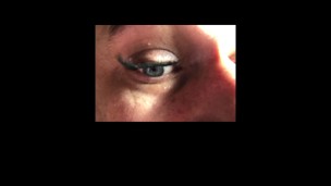 Test magnetic eyelashes