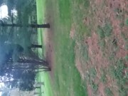 Mothers day in public outside by nature trails!! Risky public masturbating.