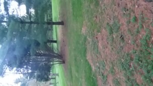 Mothers day in public outside by nature trails!! Risky public masturbating.