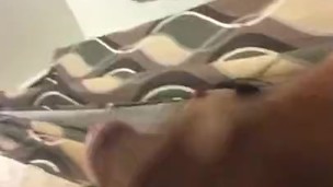 Sissy strokes cock