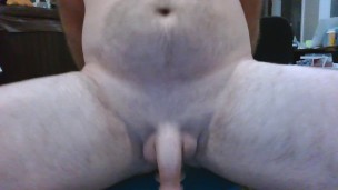 fucking my dildo
