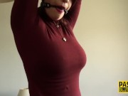 Real busty bound bdsm sub 1/16