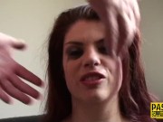 Real busty bound bdsm sub 16/16