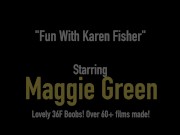 Busty Maggie Green Cunt Fucked By Older Muff Karen Fisher! 1/16