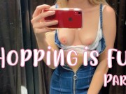 BLONDE YOUNG MILF IN CHANGING ROOM