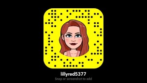 Little Reds sexy devil striptease on snapchat