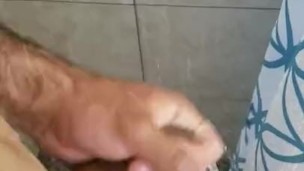 Huge Cock Masturbation Thinking of Stepdad