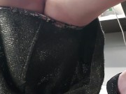 Cream dripping from my pussy under my work desk 6/16