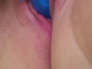 Playing with my pussy until I squirt