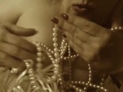 Carlycurvy ASMR with pearls and other sexy relaxing sounds 2/16