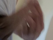 Showing off my hard dick