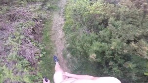 Almost Caught Jerking In The Road