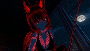 Sexy Tattoo Glowing Succubus Gives Virtual Lap Dance