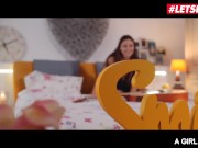 LETSDOEIT - Horny Teens Experience Their First Lesbian Orgasmic Session
