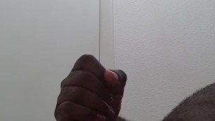 Horny as fuck b4 work jacking off!