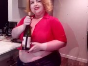 MOMMY fixing snacks and spilling  -short-