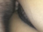 Hairy Mexican pussy gets creampied 11/16