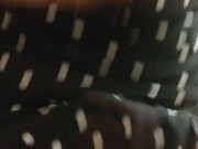 Slutty wife getting ready goes to clubs with no bra/panties under dress