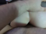  поймал свою  на мастурбации и жестко трахнул в ее большой зад! 5/16