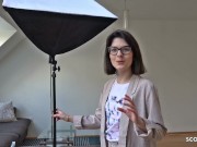 GERMAN SCOUT - CUTE COLLEGE TEEN SARA TALK TO FIRST ANAL AT STREET CASTING 6/16