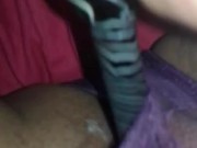 Cumming on my sexy panties