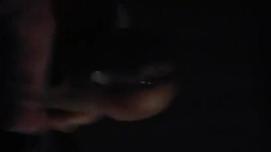 Dark masturbation with cumshot