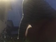 Nighttime piss - Screenshot 12 of 16 - Ass