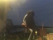 Nighttime piss - Screenshot 2 of 16 - Ass