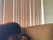 BBW girlfriend rides SupremeD til he cums 15/16