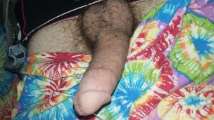 So tired I barely cum! Birds chirping in early morning. Big dick cums.