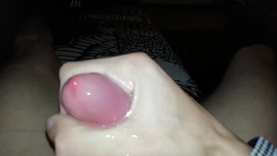 Pov wank and cum al over myself