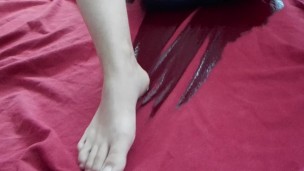 Hot Milf Pissing On Floor